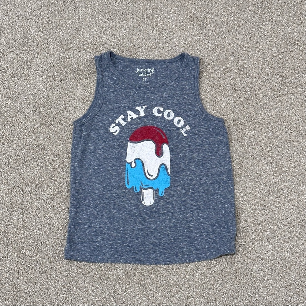 Jumping Beans Toddler Boys Tank Top